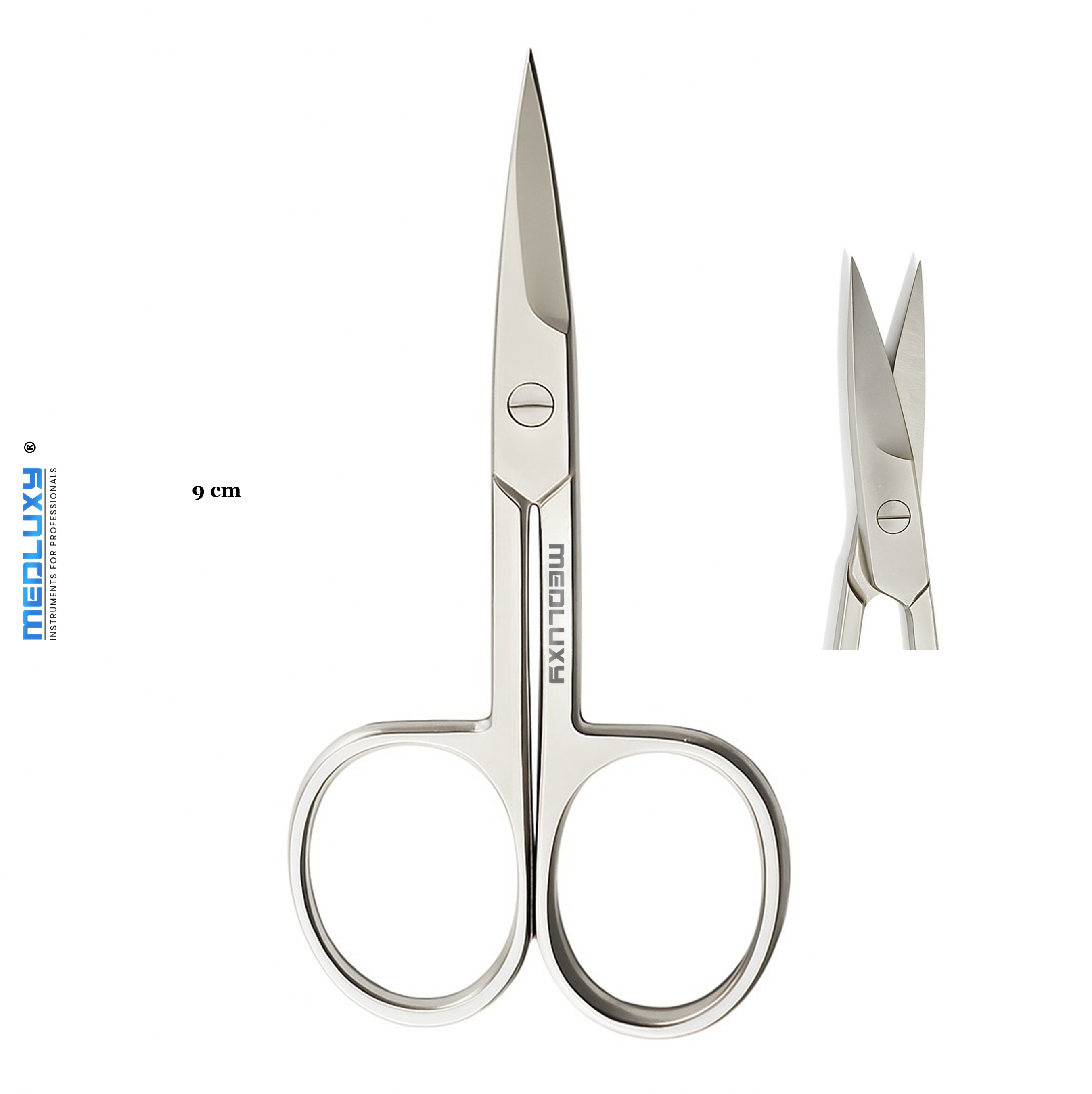 Medluxy - Nagelschaar - 9 cm - Recht